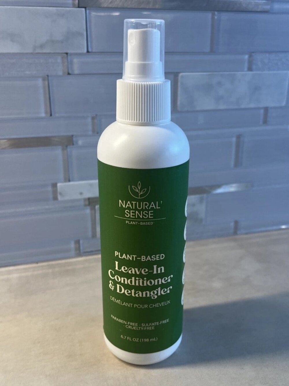 Natural Sense Plant-Based Leave-In Conditioner & Detangler 6.7oz Spray